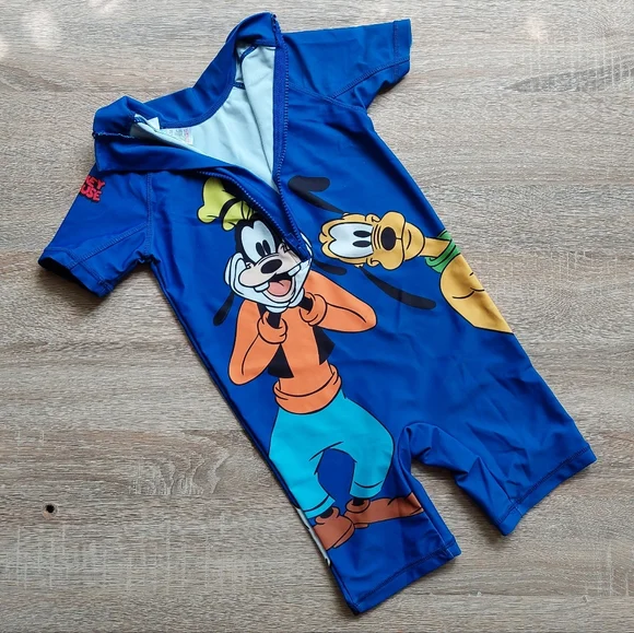Next Direct like new Mickey Mouse one-piece swimsuit 3-4 years. - Picture 11 of 16